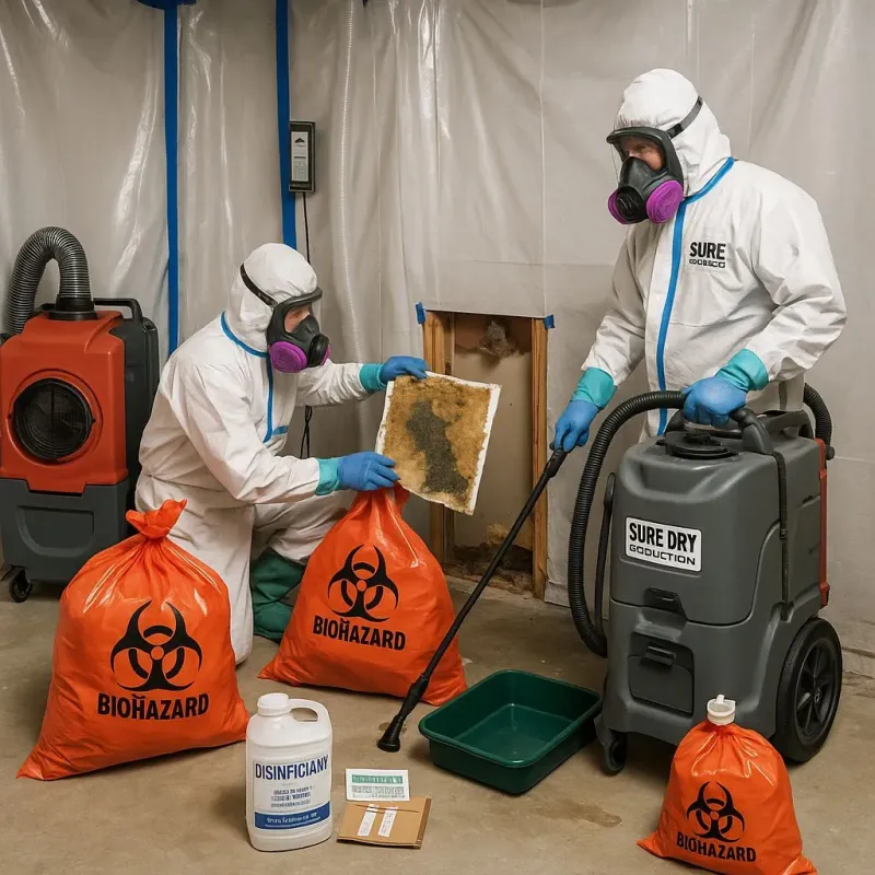 Contaminated Water Handling Protocols process in Belford, NJ