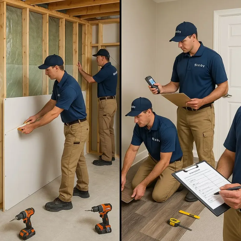 Repairs and Reconstruction process in Belford, NJ